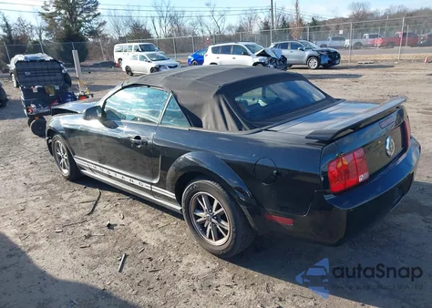 2005 Ford Mustang from USA, damaged, VIN 1ZVFT84N555178953